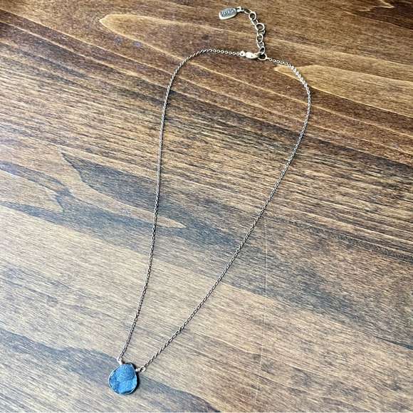 RARE Julio Designs Handmade Druzy Necklace | Layering Necklace | Gold - Picture 3 of 10